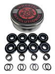 ABEC-9 Bearing Set of 8 + Spacers & Washers